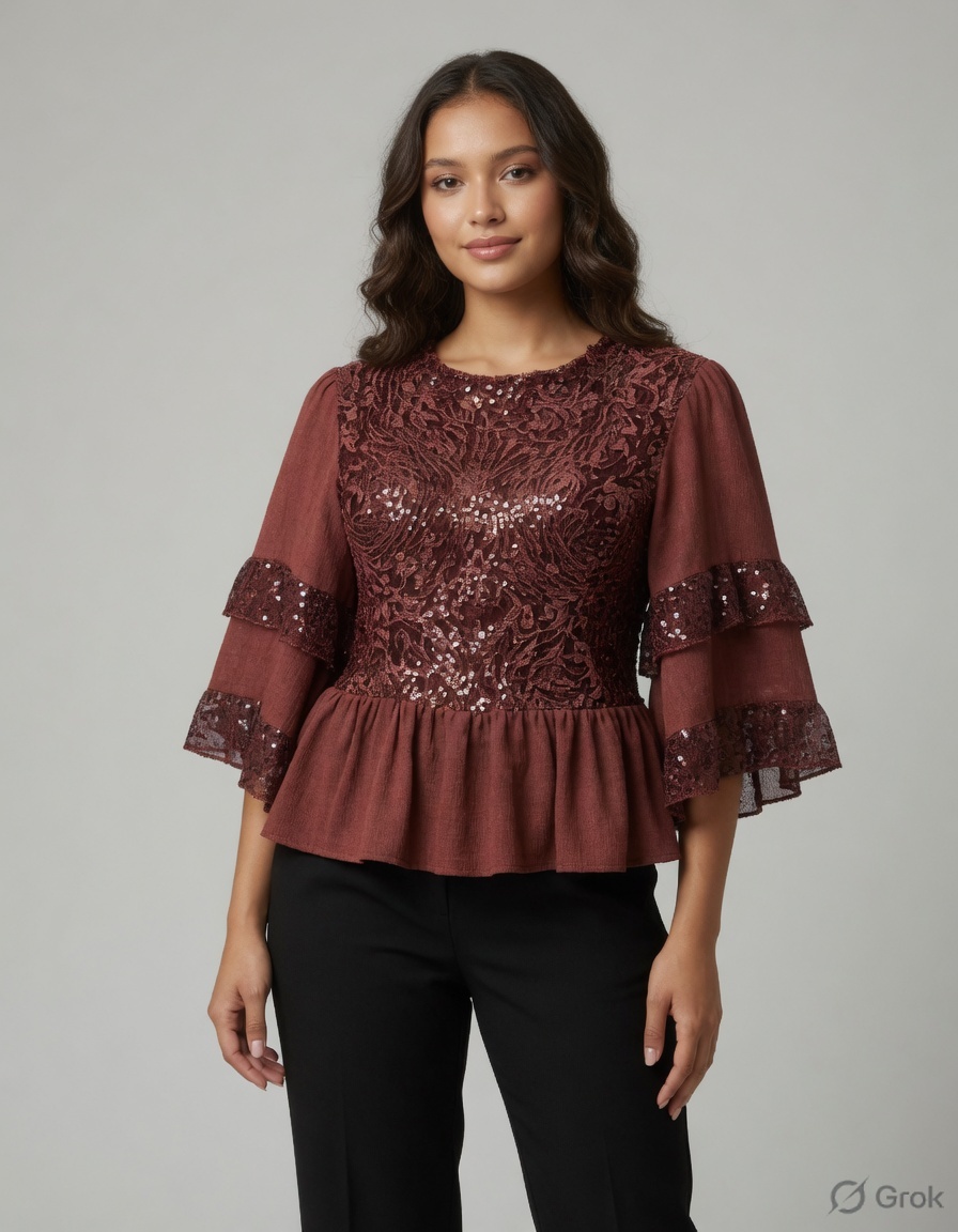 Women's Rayon Georgette Chikankari