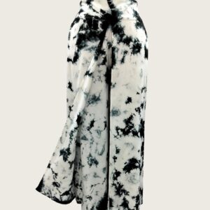Women’s Stylish Flared Pleated Tie and Dye Rayon Pants SHP 2002