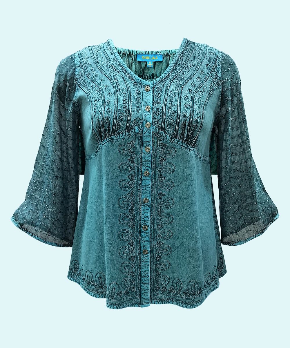 Women’s Bell Sleeves Top SHT-2001