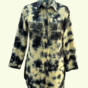 Ladies Designer Shirts Collared Full Sleeve SHS-1975