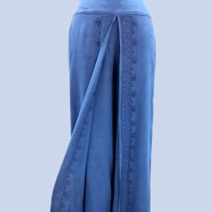 Elegant Women’s Flared Pleated Pants in Soft Rayon SHP 2003