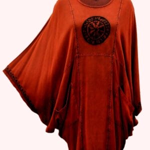Kaftan Dress for Women 100% Rayon Round Neck SHK- 2018