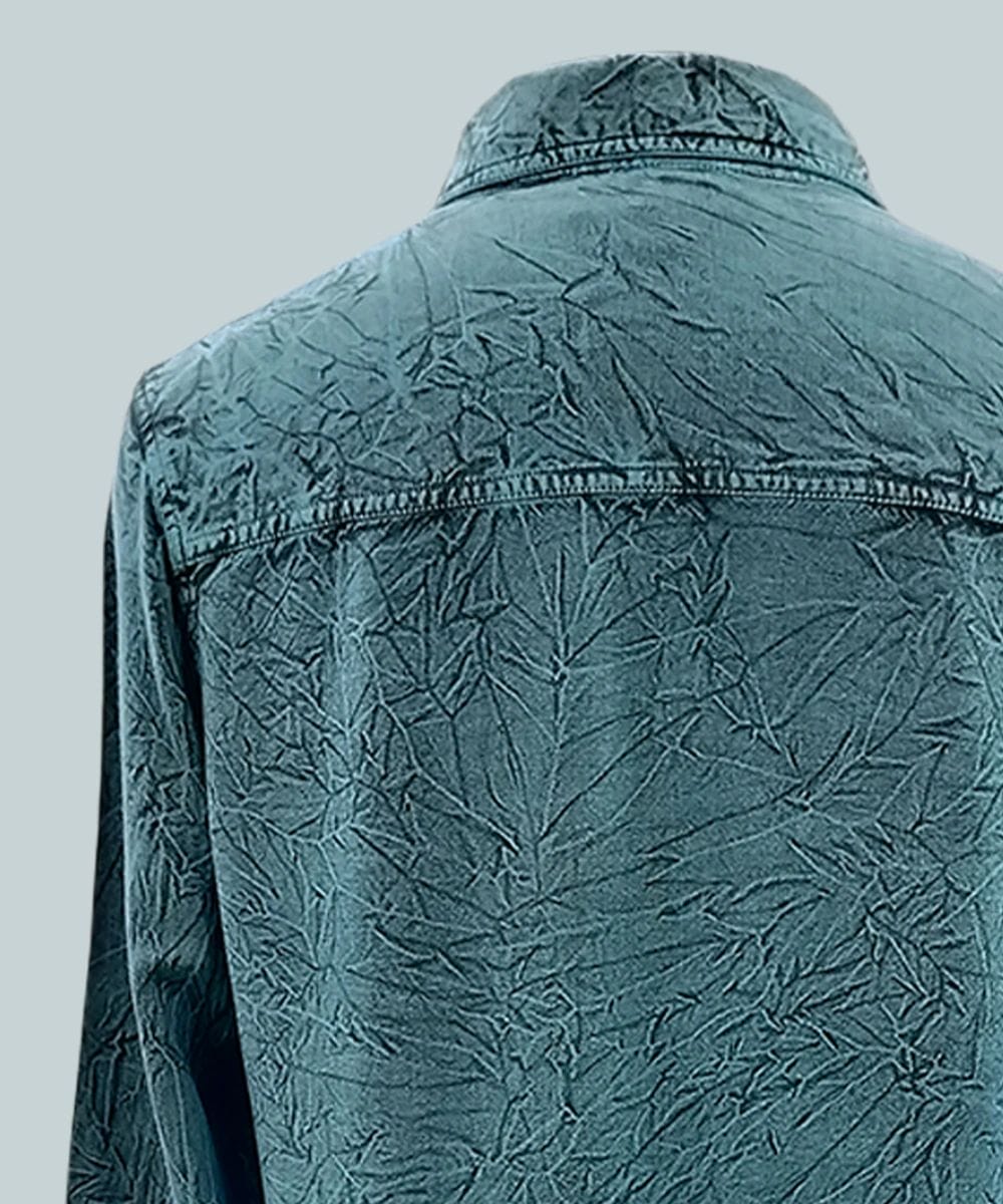 Collared Neck Full Sleeves Ladies Designer Shirt SHS-2006 - Image 6