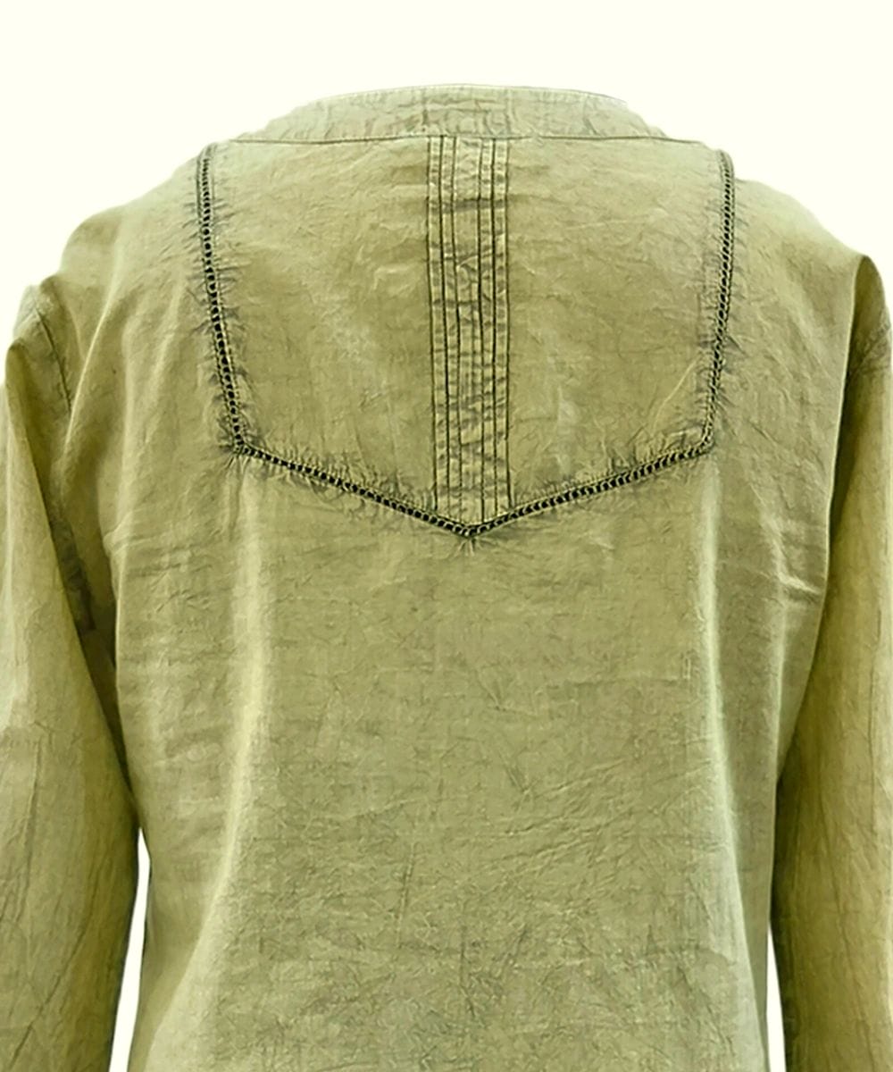 Women's Fashion Tops 100% Cotton Round Neck Full Sleeves SHT- 2014 - Image 6