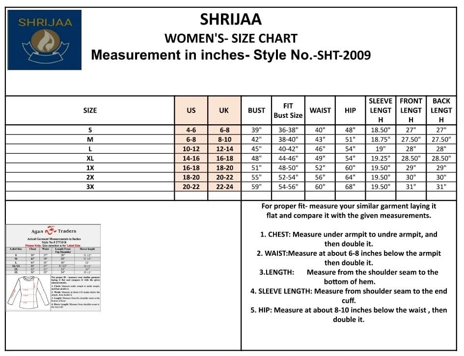 Women Stylish Top V NECK ? SLEEVES SHT- 2009 - Image 5