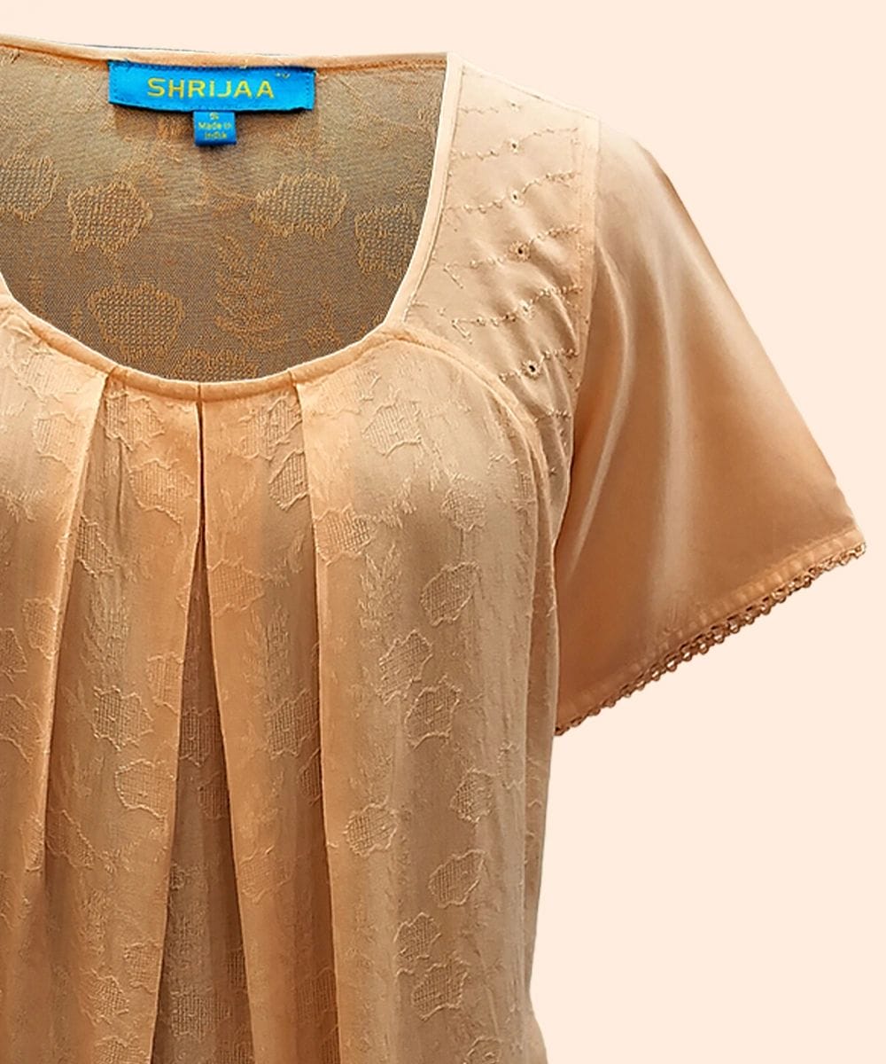 100% RAYON ROUND NECK SHORT SLEEVES WOMEN?S TRENDY TOP SHT- 2020 - Image 5