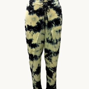 Ladies Designer Trousers - Rayon Tie & Dye Loose Fit Pant SHP-1980