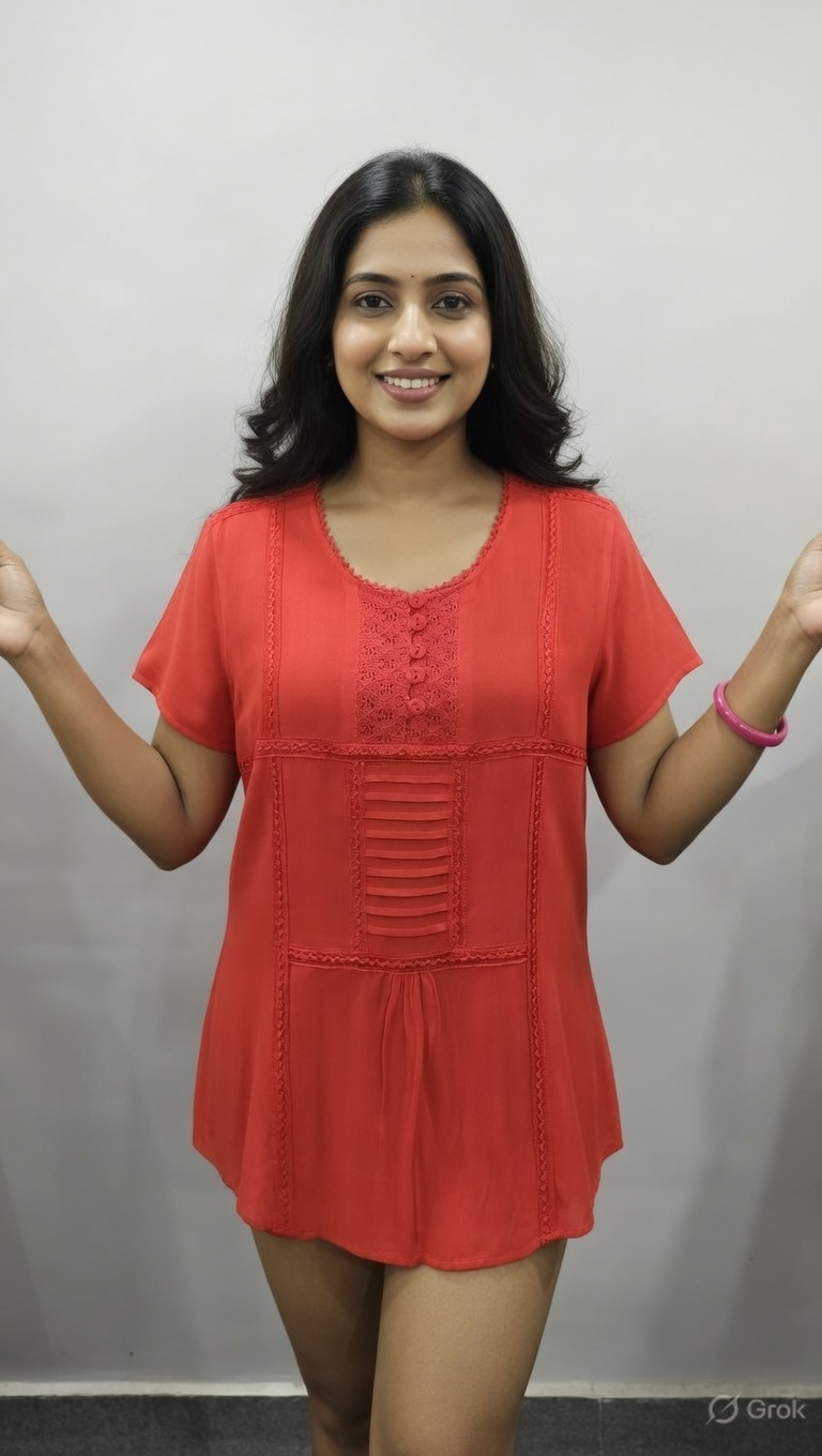 100-Rayon-Net-Combination-Ethnic-Top