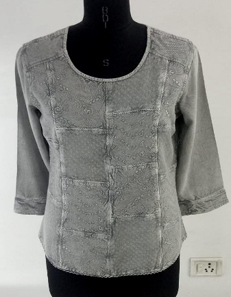 100% Rayon Patchwork Ethnic Top – Artisan Crafted