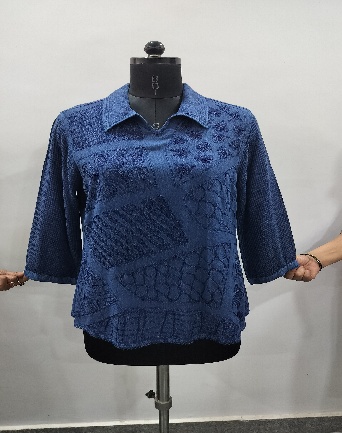 Rayon Aari Embroidered Top